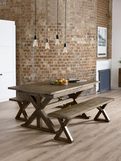 Harper Reclaimed Wood Extending Dining Table - Luminex FurnitureDining TableCHA301