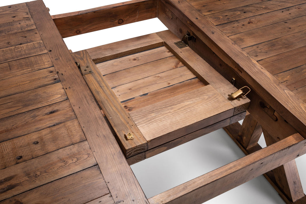 Harper Reclaimed Wood Extending Dining Table - Luminex FurnitureDining TableCHA301