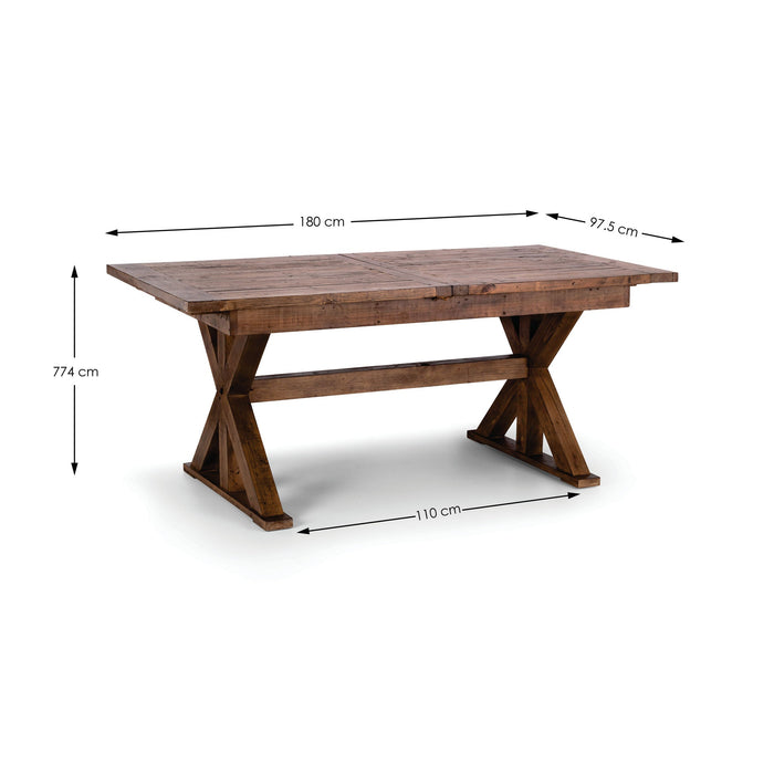 Harper Reclaimed Wood Extending Dining Table - Luminex FurnitureDining TableCHA301