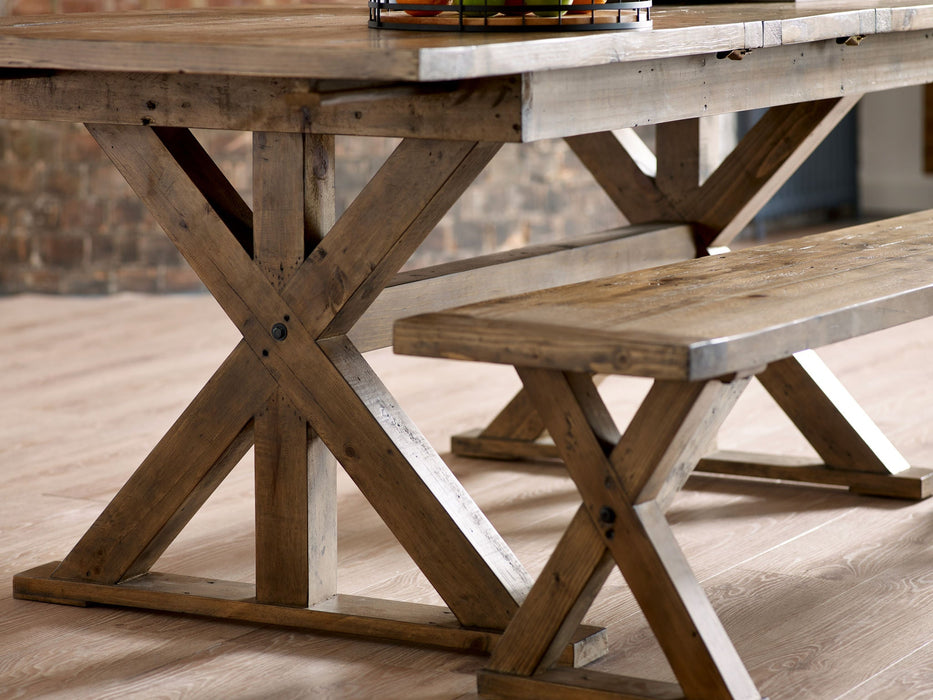 Harper Reclaimed Wood Extending Dining Table - Luminex FurnitureDining TableCHA301