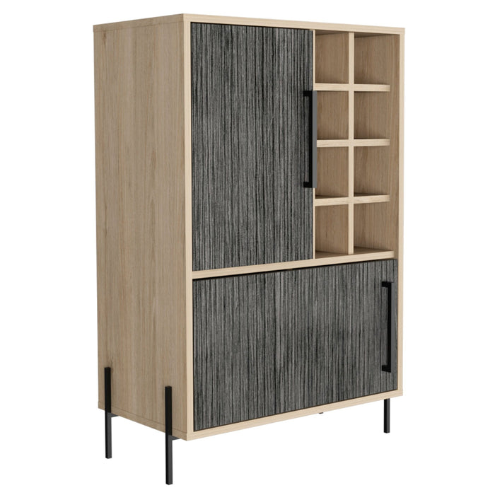 Harvard Drinks Cabinet - Washed Oak - LuminexFurnitureDrinks Cabinet, Living, DiningHR914