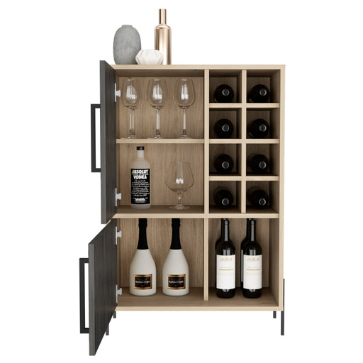 Harvard Drinks Cabinet - Washed Oak - LuminexFurnitureDrinks Cabinet, Living, DiningHR914