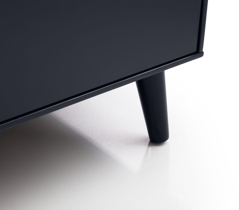 Havana 2 Drawer Bedside in Anthracite - Luminex FurnitureBedside TableALI211
