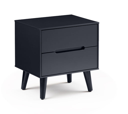 Havana 2 Drawer Bedside in Anthracite - Luminex FurnitureBedside TableALI211