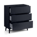 Havana 3 Drawer Chest in Matt Anthracite - Luminex FurnitureChest of drawersALI212