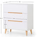 Havana 3 Drawer Chest in Matt White - Luminex FurnitureChest of drawersALI202