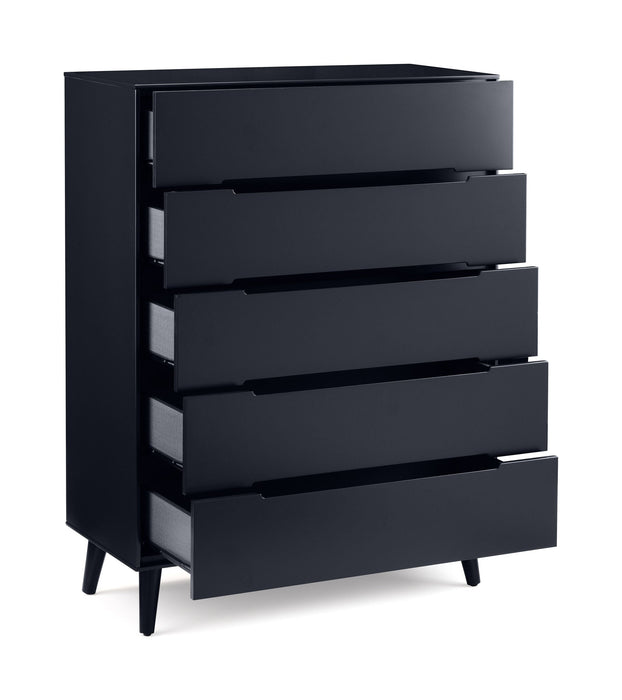 Havana 5 Drawer Chest – Anthracite Matt Finish - Luminex FurnitureChest of drawersALI213