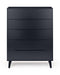 Havana 5 Drawer Chest – Anthracite Matt Finish - Luminex FurnitureChest of drawersALI213