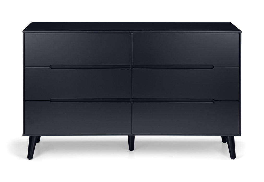 Havana 6 Drawer Wide Chest – Anthracite - Luminex FurnitureChest of drawersALI214