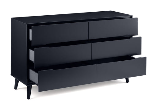 Havana 6 Drawer Wide Chest – Anthracite - Luminex FurnitureChest of drawersALI214