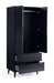 Havana Combination Wardrobe - Anthracite - Luminex FurnitureWardrobeALI215