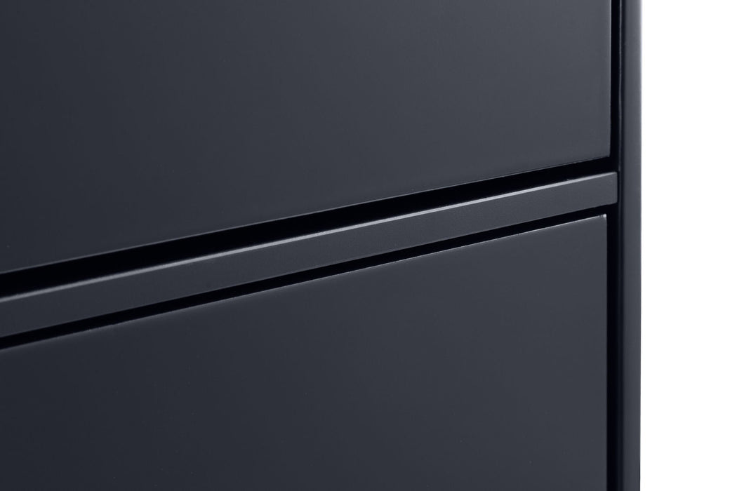 Havana Combination Wardrobe - Anthracite - Luminex FurnitureWardrobeALI215