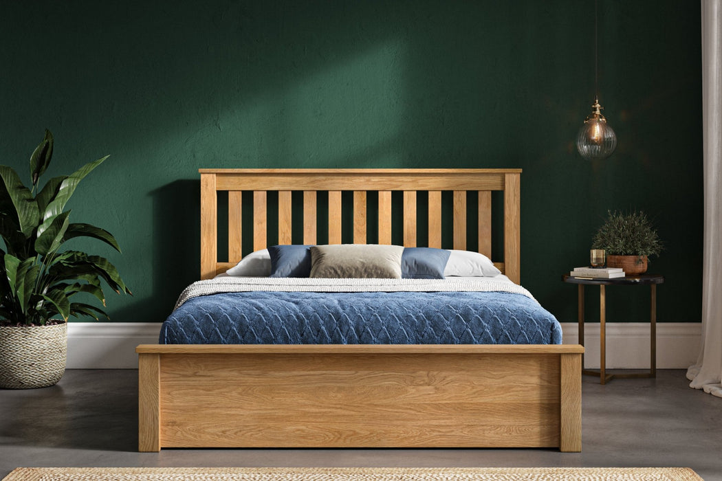 Hawthorn Solid Oak Ottoman Bed - Luminex FurnitureBedMOOA46