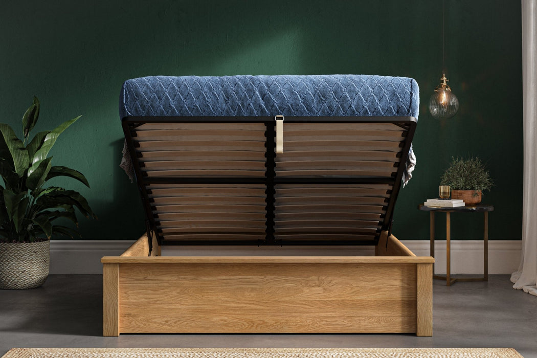 Hawthorn Solid Oak Ottoman Bed - Luminex FurnitureBedMOOA46