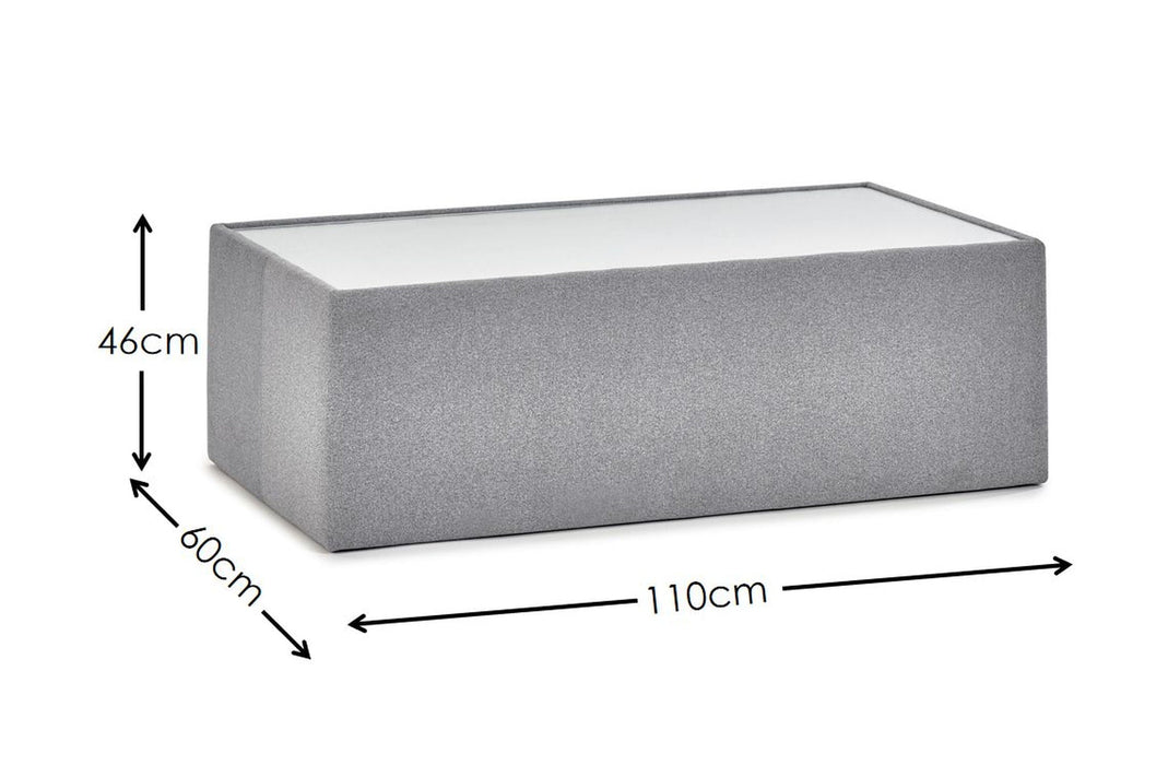 Helen Coffee Table – Platinum Grey - Luminex FurnitureCoffee TableROH005
