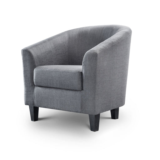 Helga Tub Chair - Slate Grey - Luminex FurnitureOccasional ChairsHUG002