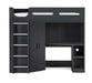 Henley High Sleeper Bed with Wardrobe & Desk – Anthracite - Luminex FurnitureHigh SleepersHER012