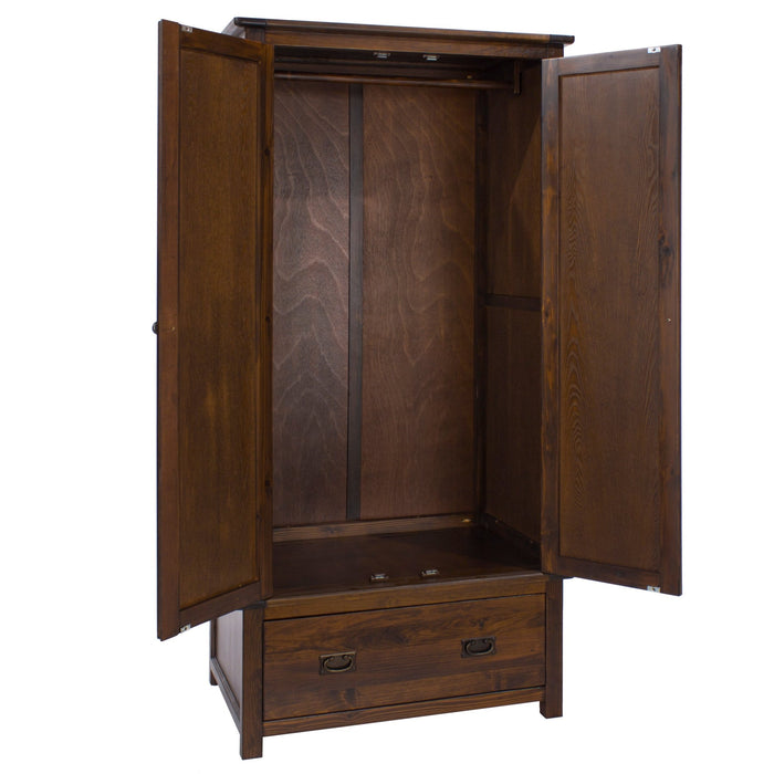 Highland Home Boston Wardrobe Blue - LuminexFurnitureWardrobeBT221