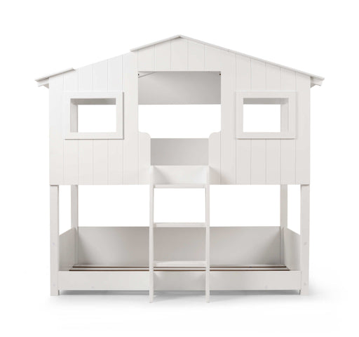 Honeybee Treehouse Bunk Bed – White Wooden Kids Bed - Luminex FurnitureBunk BedWIL101