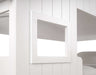 Honeybee Treehouse Bunk Bed – White Wooden Kids Bed - Luminex FurnitureBunk BedWIL101