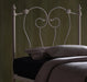 Inova Bed – Ivory Metal Victorian Style Frame | 4 Sizes - Luminex FurnitureBedINO3