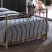 Inova Bed – Ivory Metal Victorian Style Frame | 4 Sizes - Luminex FurnitureBedINO3