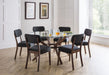 Isla 120cm Round Glass Table - Luminex FurnitureDining TableCHE101