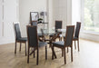 Isla Round 140 cm Glass Table - Luminex FurnitureDining TableCHE201