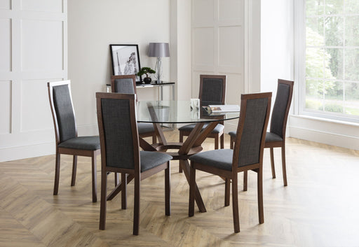 Isla Round 140 cm Glass Table - Luminex FurnitureDining TableCHE201