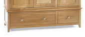 Islington 3 Door Wardrobe in Oak - Luminex FurnitureWardrobeMAL261