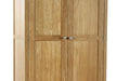 Islington Solid Oak Double Wardrobe with Drawer - Luminex FurnitureWardrobeMAL260