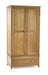 Islington Solid Oak Double Wardrobe with Drawer - Luminex FurnitureWardrobeMAL260