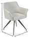 Isola Ivory Fabric Dining Chair - Luminex FurnitureChairsNOA002