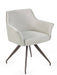 Isola Ivory Fabric Dining Chair - Luminex FurnitureChairsNOA002