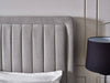 Isolde Bed - Grey - Luminex FurnitureFabric BedsSAV006