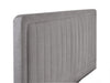 Isolde Bed - Grey - Luminex FurnitureFabric BedsSAV006
