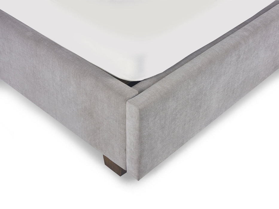 Isolde Bed - Grey - Luminex FurnitureFabric BedsSAV006