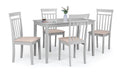Isolde Dining Table - Grey - Luminex FurnitureDining TableTAK003