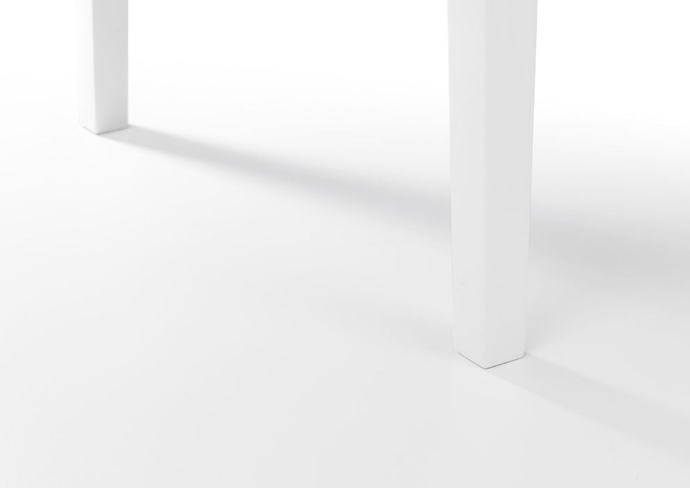 Isolde Dining Table - Satin White - Luminex FurnitureDining TableTAK001