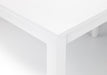 Isolde Dining Table - Satin White - Luminex FurnitureDining TableTAK001