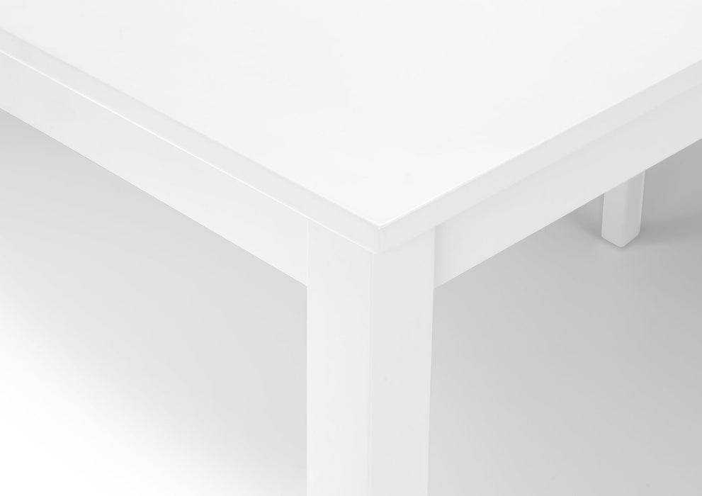 Isolde Dining Table - Satin White - Luminex FurnitureDining TableTAK001
