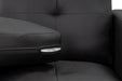 Jacaranda Black Faux Leather Armchair – Stylish & Comfortable - Luminex FurnitureOccasional Chairsjerry_sofa_black_armchair