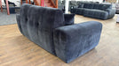 Jermyn Black 3 Seater Sofa – Modern Comfort in Fabric - Luminex FurnitureSofasjacob_sofa_black_3_seater
