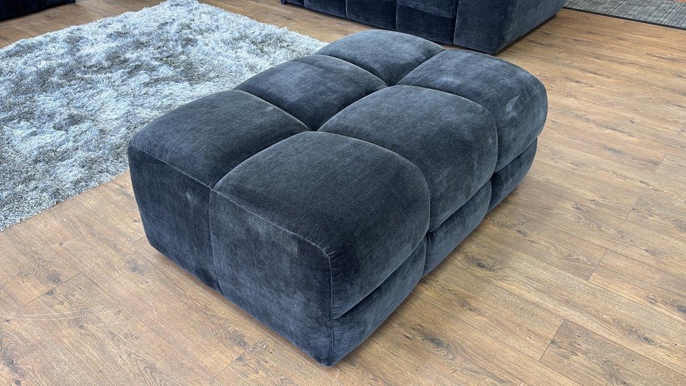 Jermyn Black Footstool - Luminex FurnitureFootstooljacob_sofa_black_footstool