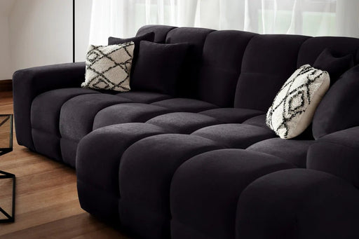 Jermyn Black Right Hand Facing Corner Sofa – 5 Seater - Luminex FurnitureSofasjacob_black_right_hand