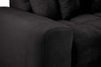 Jermyn Black Right Hand Facing Corner Sofa – 5 Seater - Luminex FurnitureSofasjacob_black_right_hand