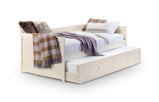 Jubilee Day Bed with Underbed – Stone White Guest Bed - Luminex FurnitureDay BedsJES001