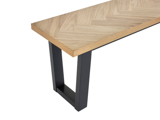 Juliette Oak Veneer Dining Bench - Luminex FurnitureBench SeatHIL003