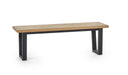Juliette Oak Veneer Dining Bench - Luminex FurnitureBench SeatHIL003