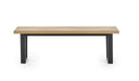 Juliette Oak Veneer Dining Bench - Luminex FurnitureBench SeatHIL003